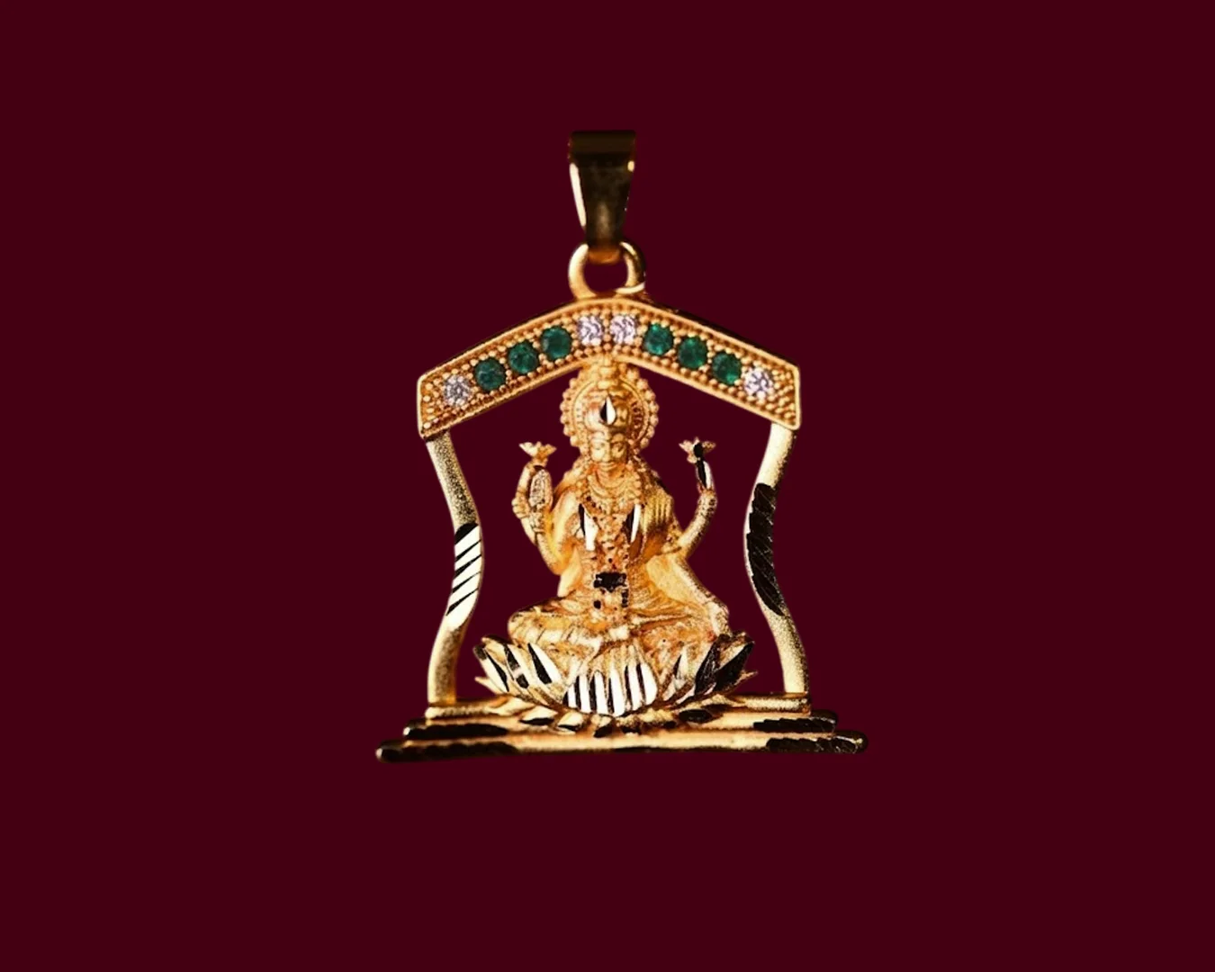 Sri Maha Lakshmi Pendant — Buy online at Sri Panchami Spiritual, Chennai