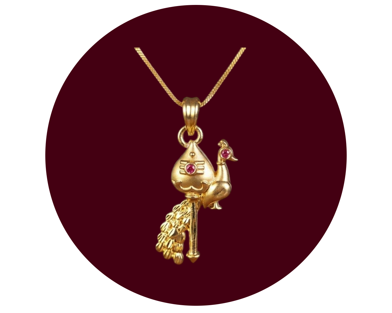Sri Vel Mayil Pendant — Buy online at Sri Panchami Spiritual, Chennai