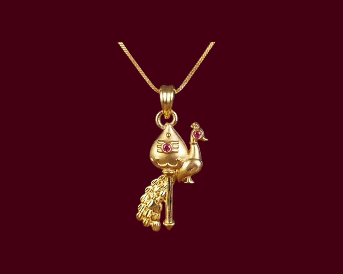 Sri Vel Mayil Pendant — Buy online at Sri Panchami Spiritual, Chennai
